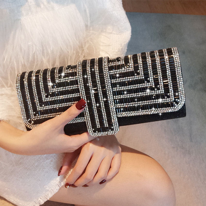 Glitter Evening Bag for Women - Wedding Clutches