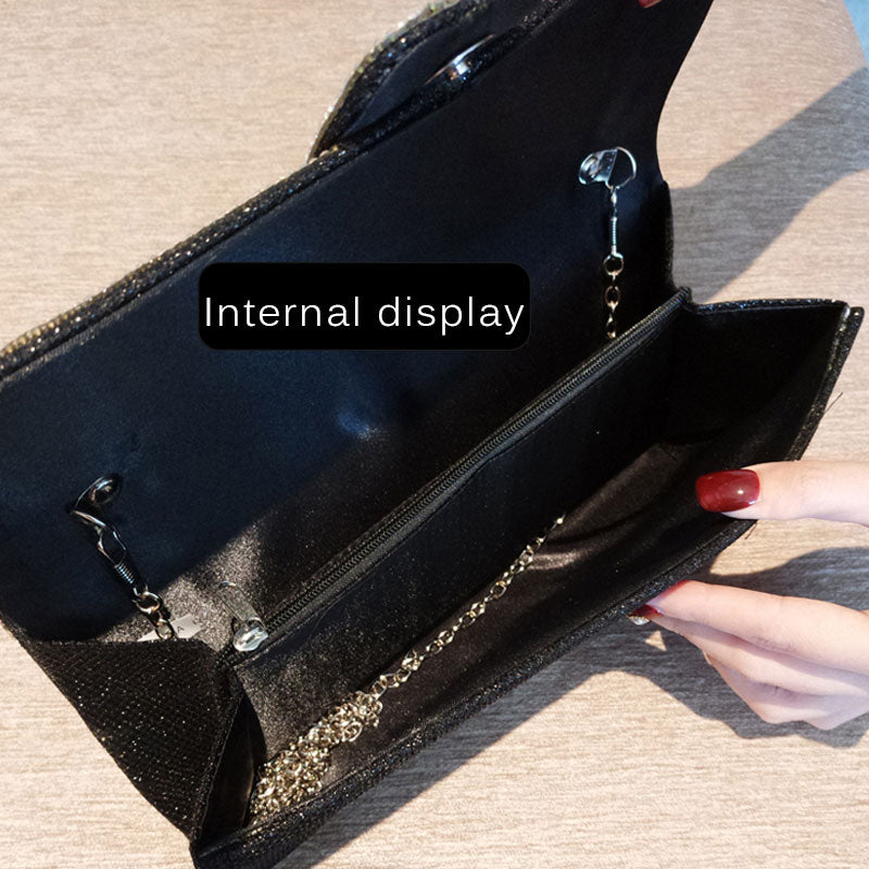 Glitter Evening Bag for Women - Wedding Clutches