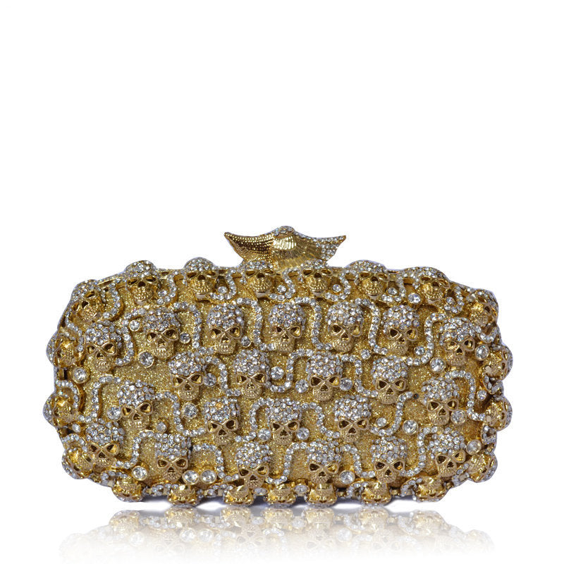 Diamond-Studded Evening Bag for Women