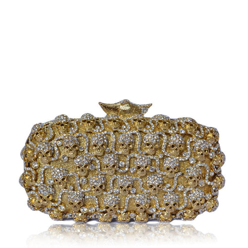 Diamond-Studded Evening Bag for Women