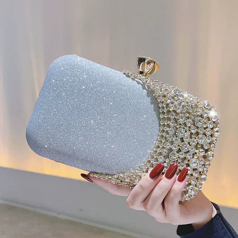 Ladies' Handbag Diamond Inlaid Evening Bag