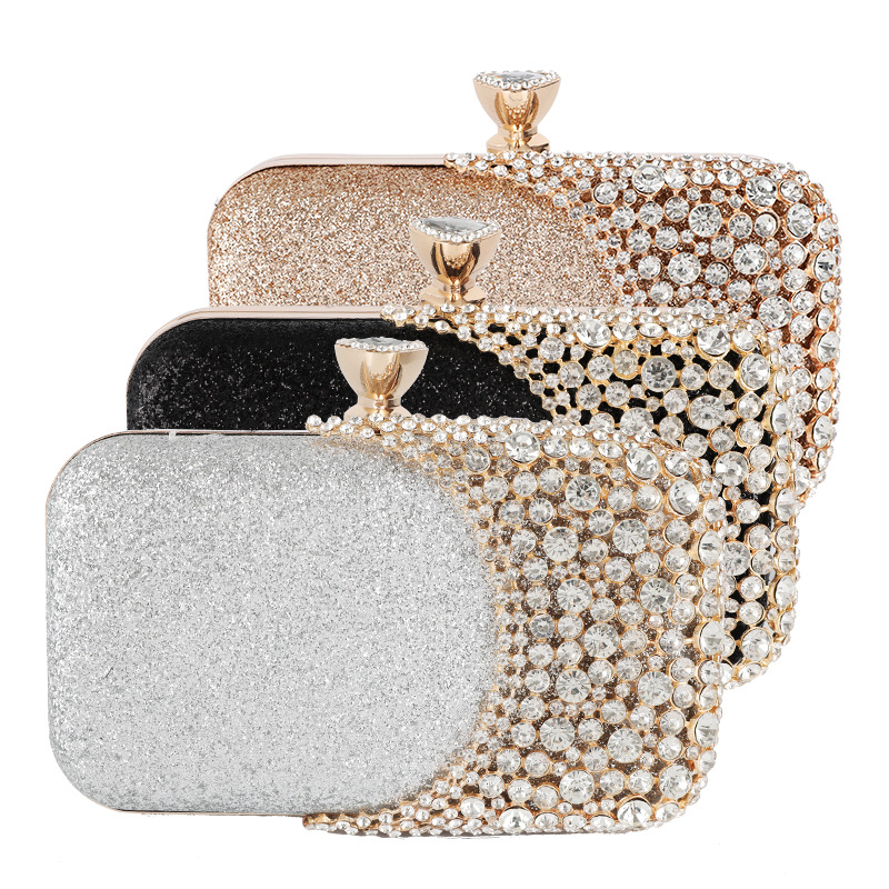 Ladies' Handbag Diamond Inlaid Evening Bag