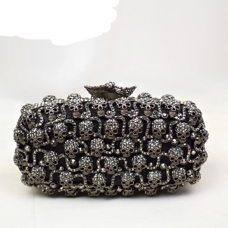 Diamond-Studded Evening Bag for Women