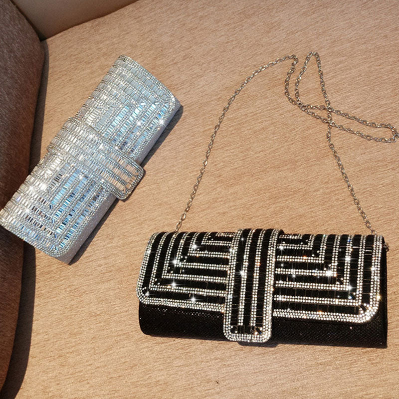 Glitter Evening Bag for Women - Wedding Clutches